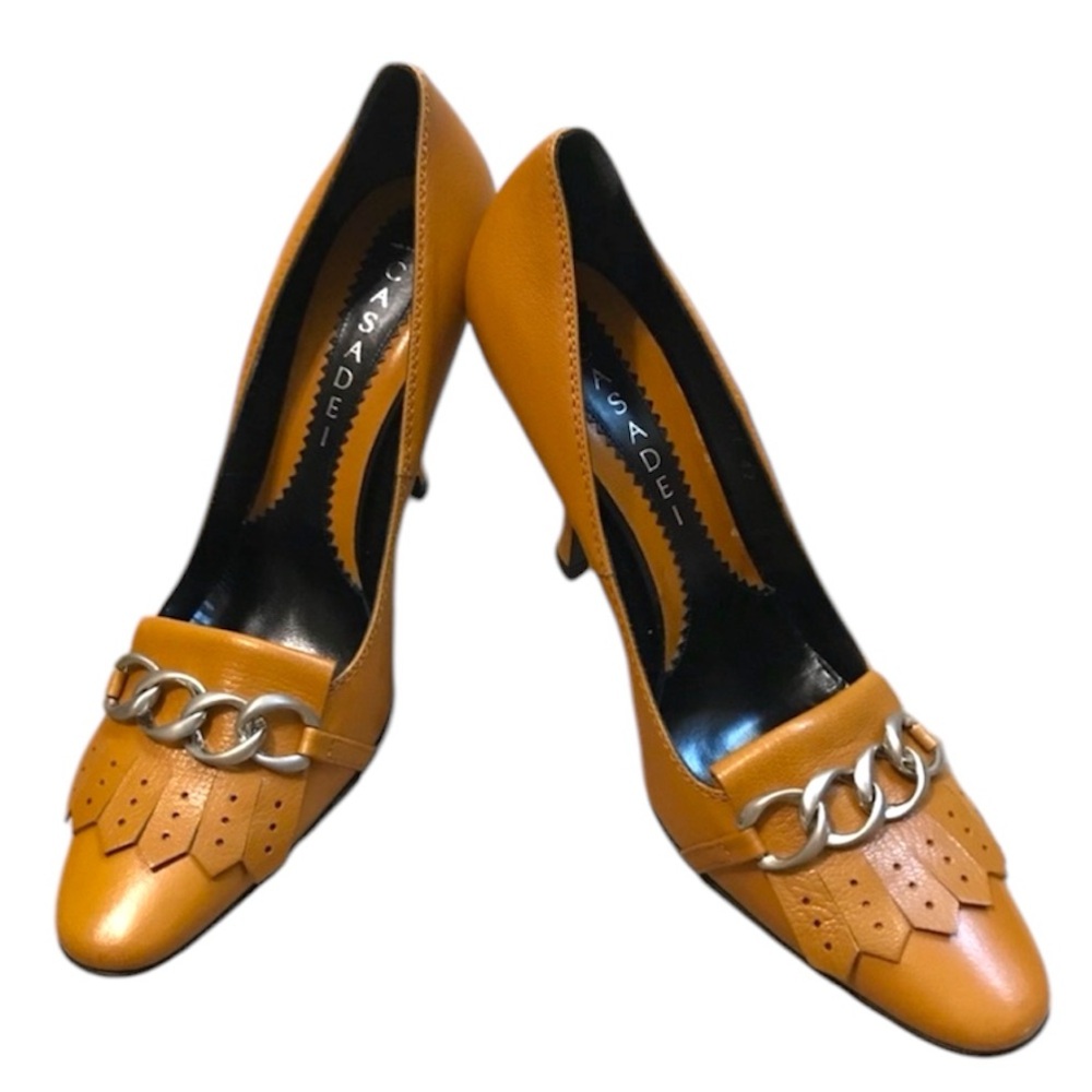 Casadei High heel loafer pumps size 11/42 very comfortable